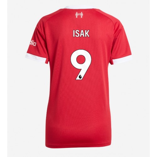 Lacne Ženy Futbalové dres Liverpool Alexander Isak #9 2025-26 Krátky Rukáv - Domáci